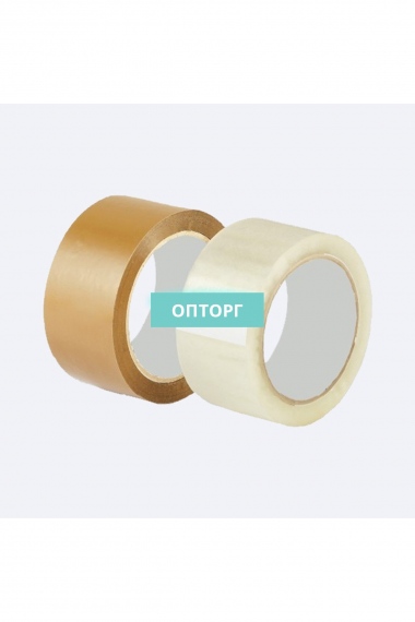 Упаковочная клейкая лента (скотч прозрачный, 47 мкм, 48 мм) №РЛС-09 (23/104)